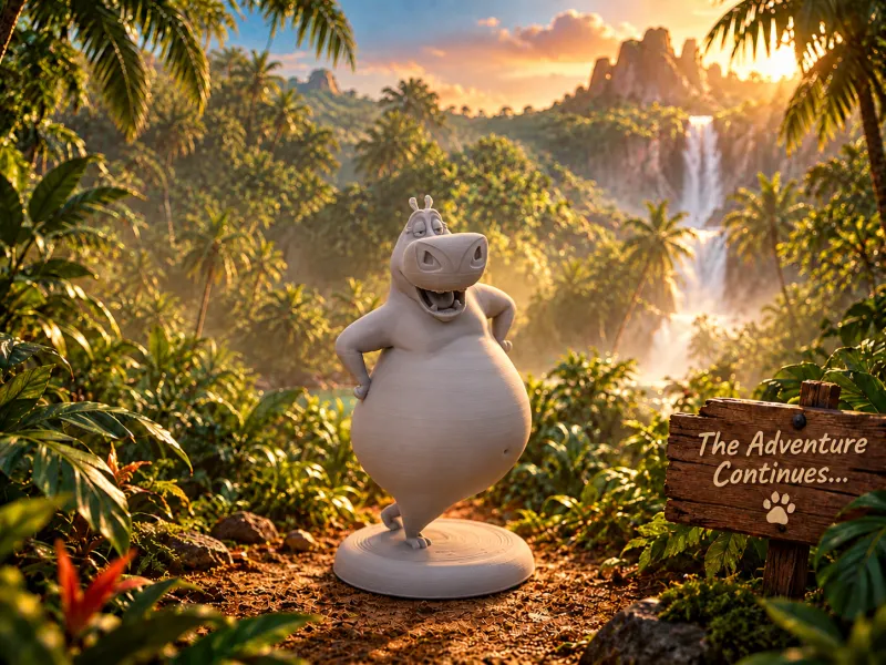 🦛 Gloria – Madagascar