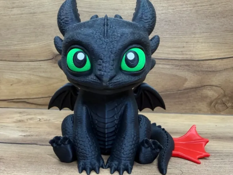 Dragon Chimuelo multiparte