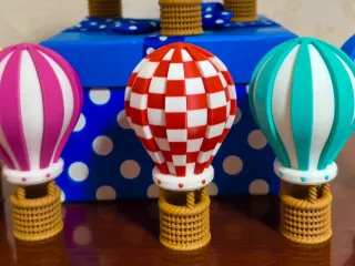 Colorful hot air balloon 多彩热气球