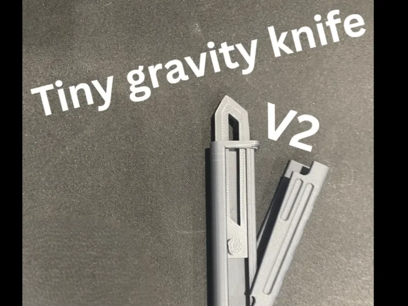 Tiny Gravity Knife V2
