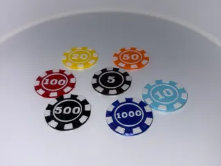 Poker Chips / Fichas de póker