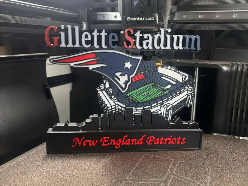 NFL - New England Patriots Gilette Stadium display