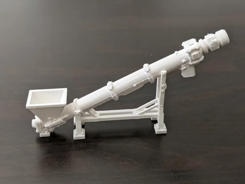 Industrial Screw Conveyor - Realistic Miniature