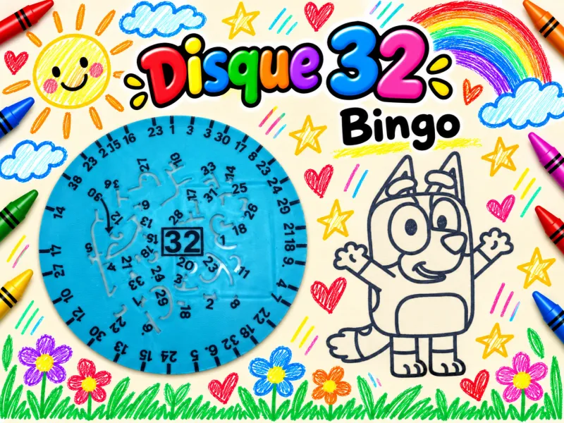 Disque pochoir 32