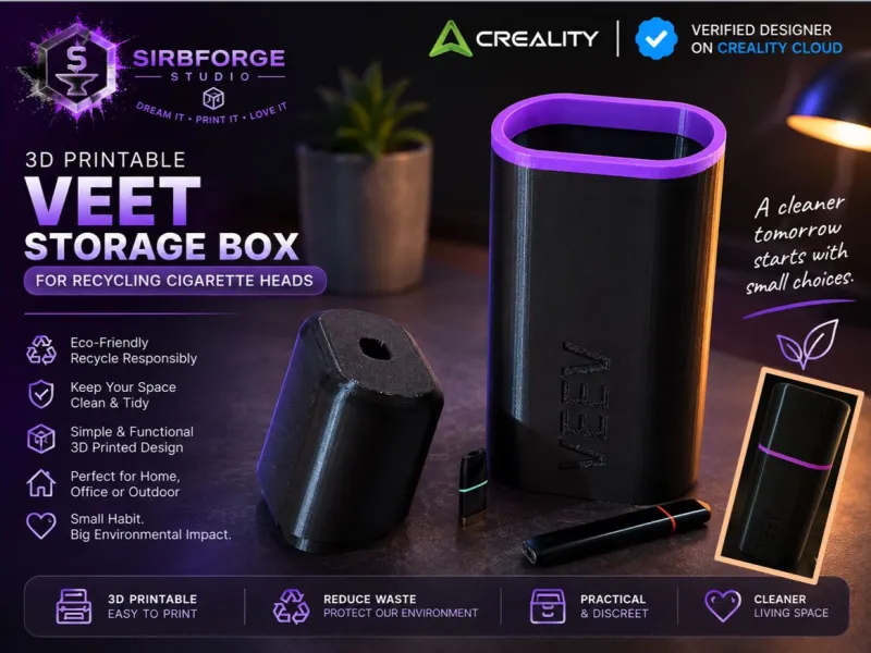♻️ VEET Electronic Cigarette Recycling Storage Box ♻️
