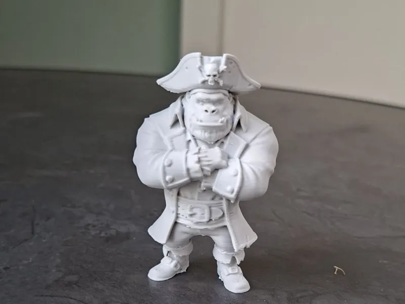 Pirate Gorilla Miniature