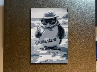 Penguin Detective Hueforge