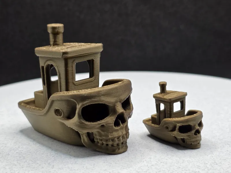 💀 Skull Benchy | Haunted Boat