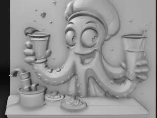 octopus bartender