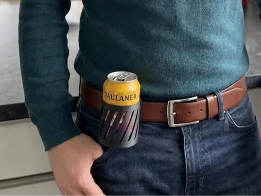 Beer / Soda Can Holder for Belt