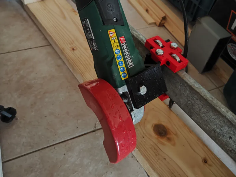 Sliding Angle Grinder Jig