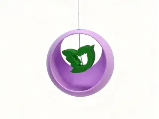 Hanging Bird Feeder and Waterer for Garden