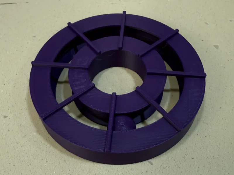 Fidget de Anel e Esfera Impressos no Lugar
