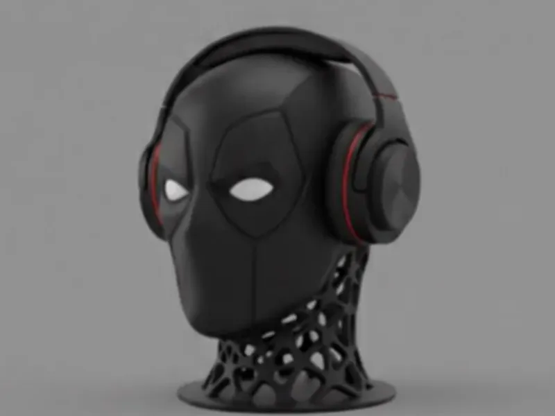 Porte casque DeadPool