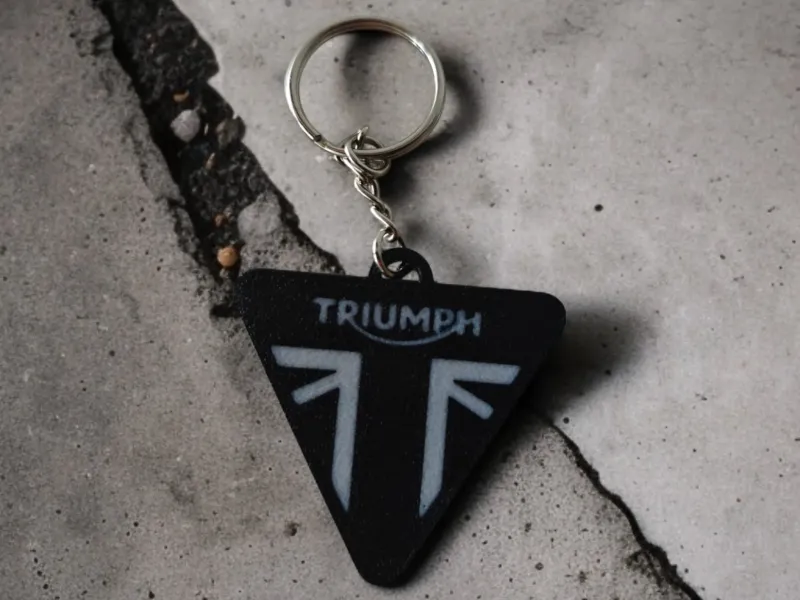 Triumph keychain