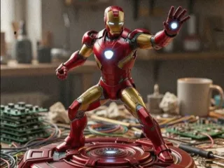 Ironman action figurine