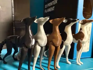 Articulated Dog - Greyhound 🐶Print in Place - no supports