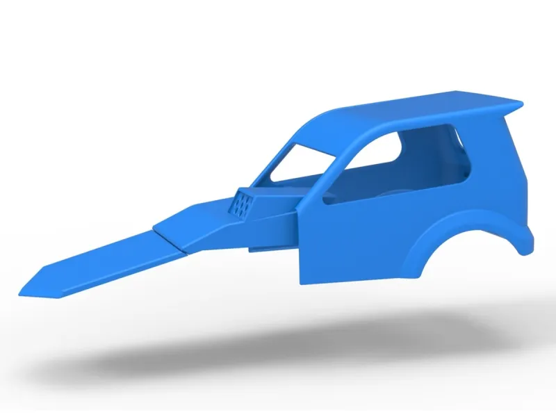 Shell of New Zealand Superstock car Version 3 Scale 1:25