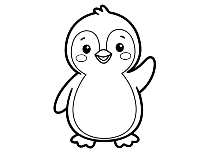 Pinguin Schlüsselanhänger