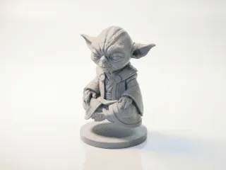 Yoda Meditating Statue Star Wars 3D Printable