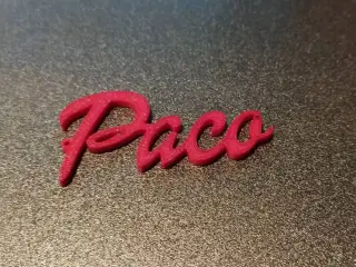 LLAVERO PACO
