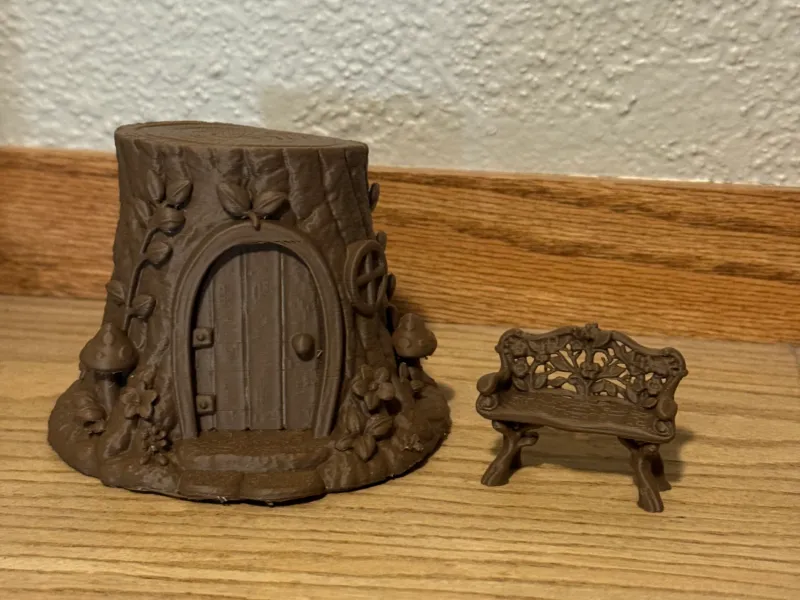 Fairy Garden Stump House