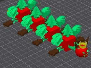Flexi king dragon (Print-In-Place)