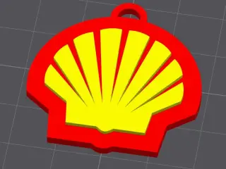 Shell keychain