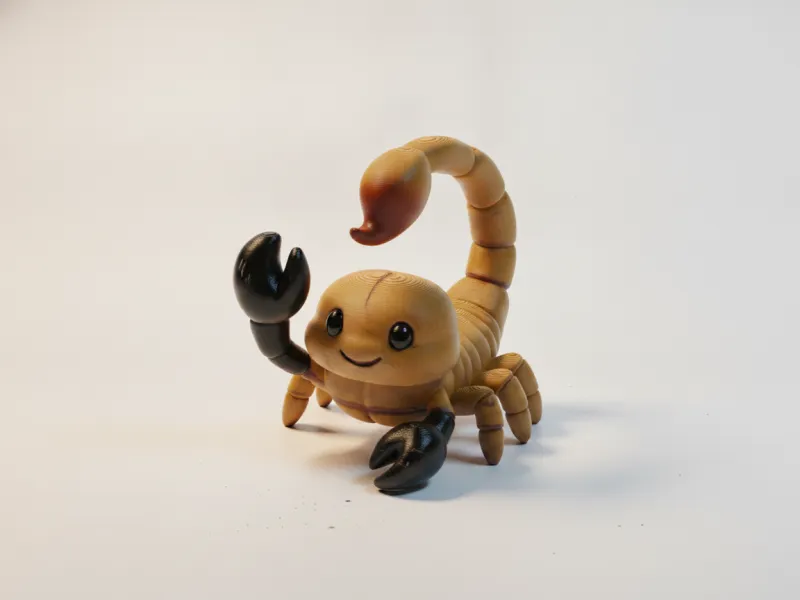 Cute Scorpion Waving