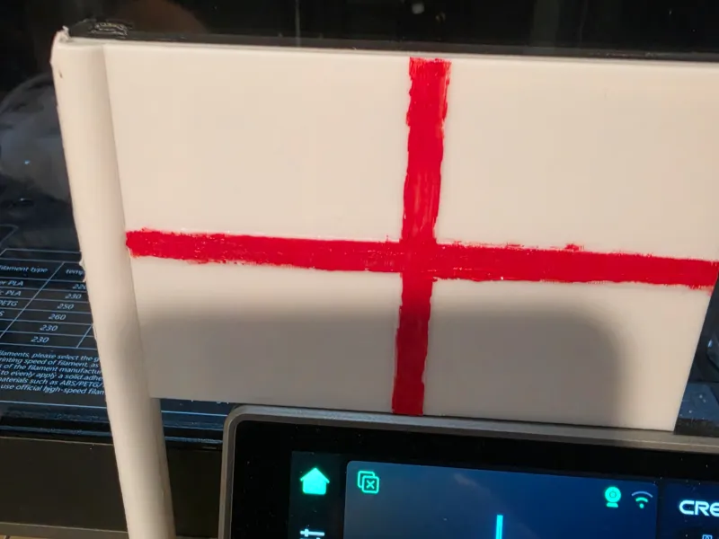 Kartenhalter England-Flagge