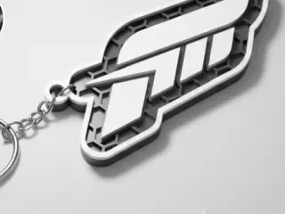 Forza Horizon logo keychain