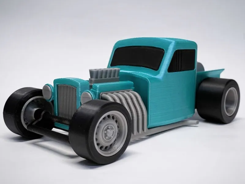 HOT ROD / RAT ROD - Totalmente imprimível em 3D
