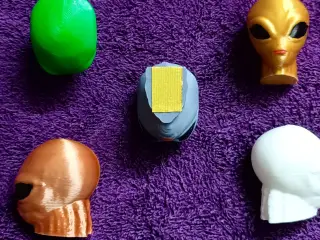 Alien Head Home, Office, Car Dashboard& Halloween Decoration