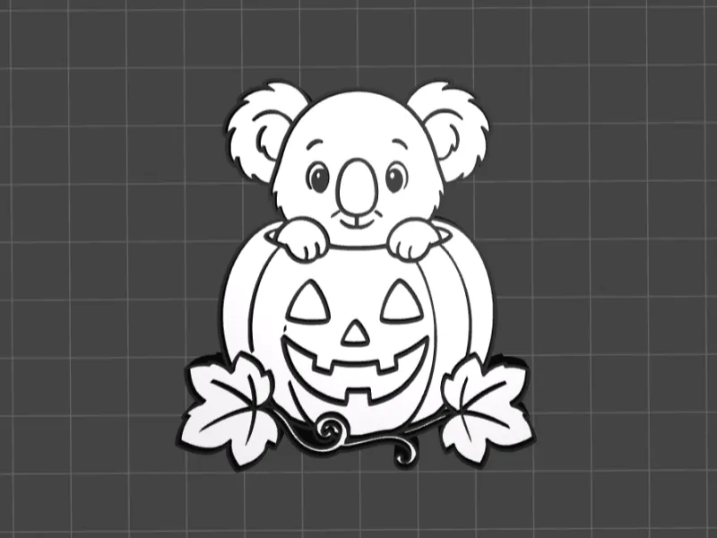 Koala-Kürbis