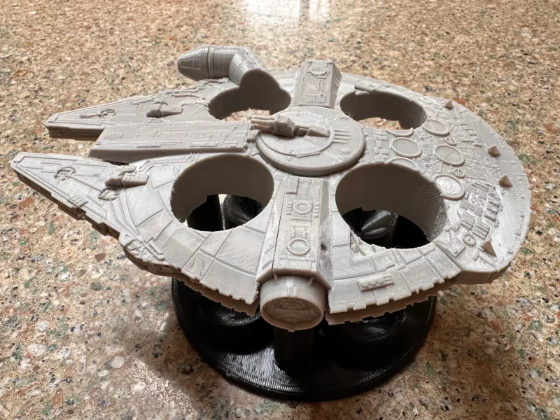 Millennium Falcon Tube Stand