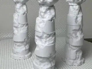 Broken stone pillar / column - DND terrain