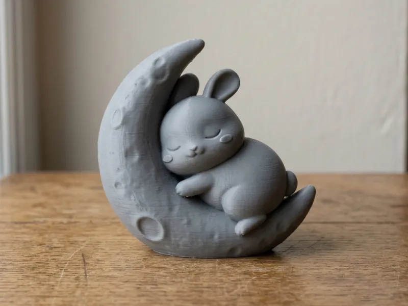Sleepy Moon Rabbit