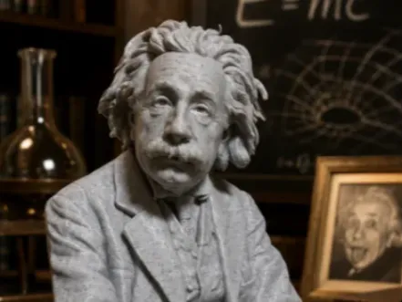 Busto di Albert Einstein – Ritratto iconico dello scienziato