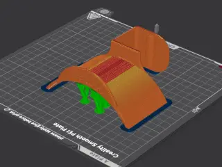 Headphone holder for SimRacing/FlightSim profile rig xx40