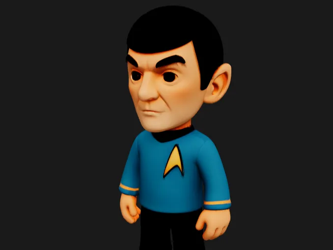 Little Cartoon Spock