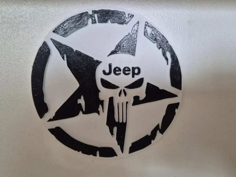 Plaque Jeep