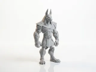 Sphinx Guardian Fantasy Figurine 3D Printable