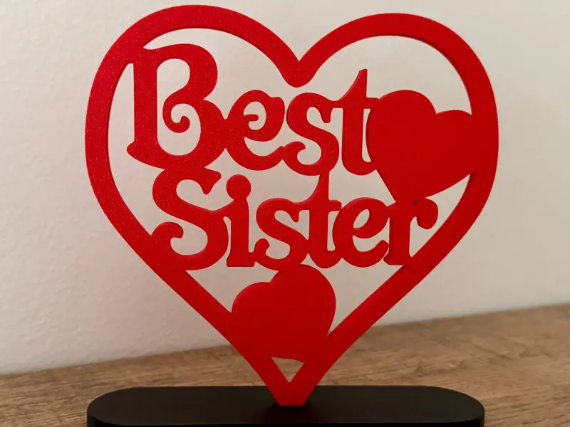 Best sister heart