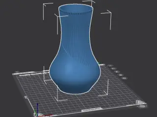 Broken vase