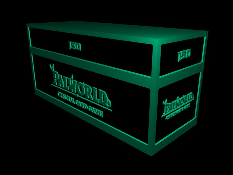 Card Box V2 - Palworld - 150 Cards (Topload)