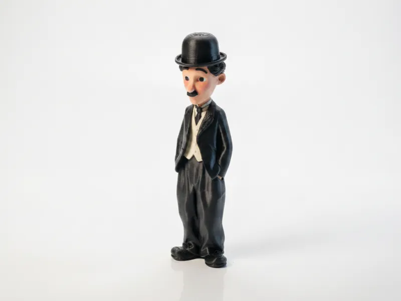 Charlie Chaplin Figurine Celebrity 3D Printable