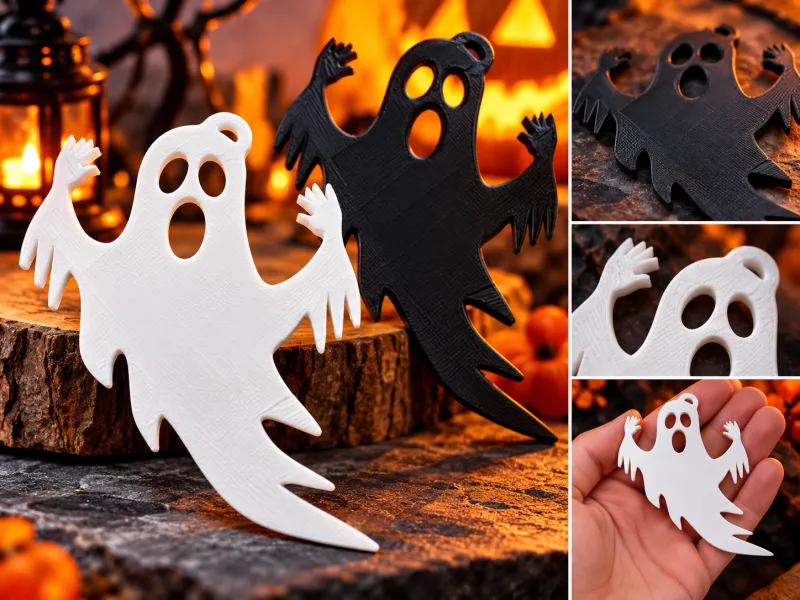 👻 Брелок "Призрак" – модель для 3D-печати