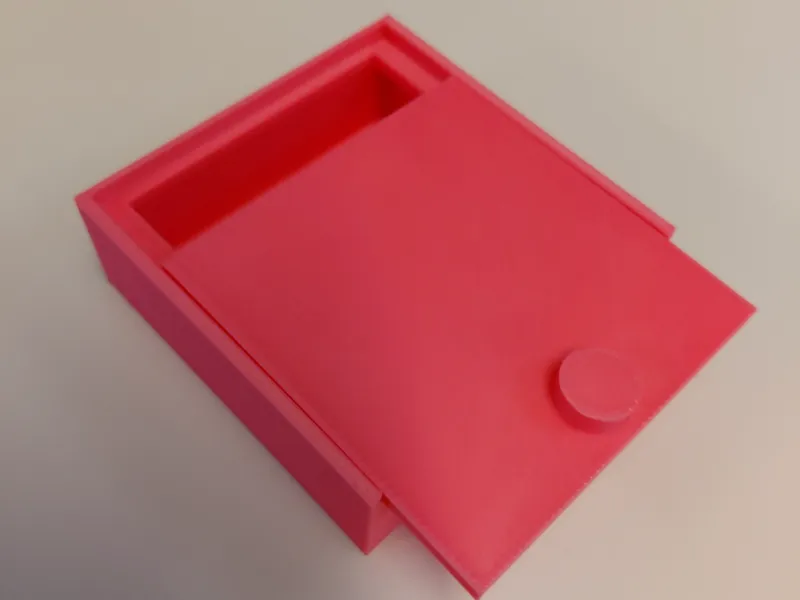 Sliding Lid Filament Clip Box