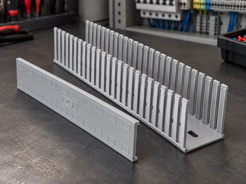 Elektrik Kablaj Kanalı 240×40×60 mm + Kapak
