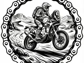 Dakar Moto Wallart 2